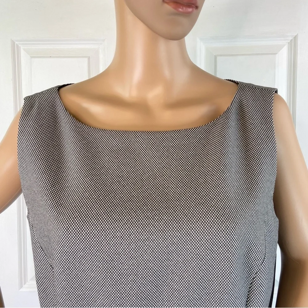 Tahari ASL Micro Dot Sheath Dress - Picture 4 of 16